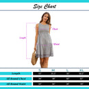 Young Threads - Patchwork Tank Babydoll Dress With Open Back And Lace Trims