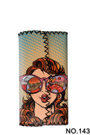 Ole - Glasses Girl Printed Wallet HB0582 - NO.143