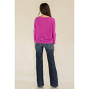Perseption - OVERSIZE SCOOP NECK WIDE CUFF DOLMAN SWEATER