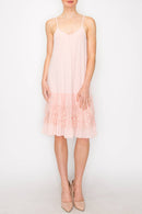 Origami Apparel ~  Lace and Crochet inspired - OLS-4672PINK