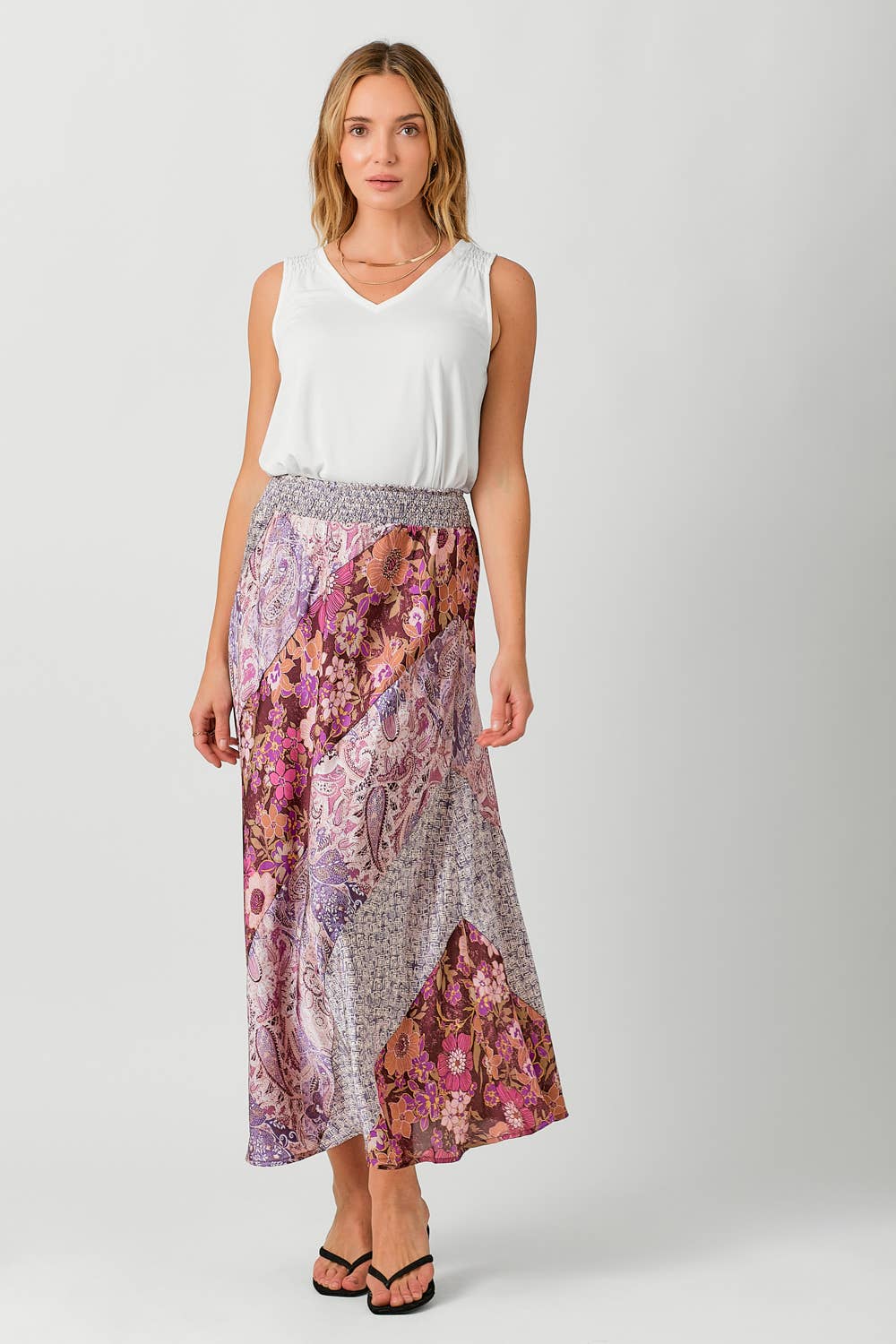 Mystree - 60648 Mixed Print Skirt
