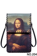 Ole - Mona Lisa Printed Crossbody HB0582-NO.204
