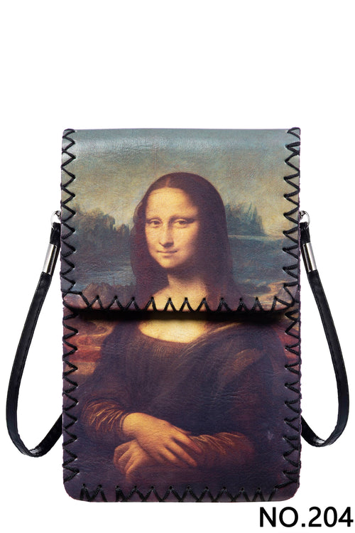Ole - Mona Lisa Printed Crossbody HB0582-NO.204