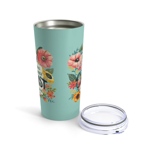 Love in Faith - I Can Do All Things Floral Tumbler 20oz
