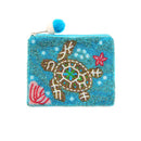 Ole - Sea Turtle Beaded Coin Purse LAC-CP-1403