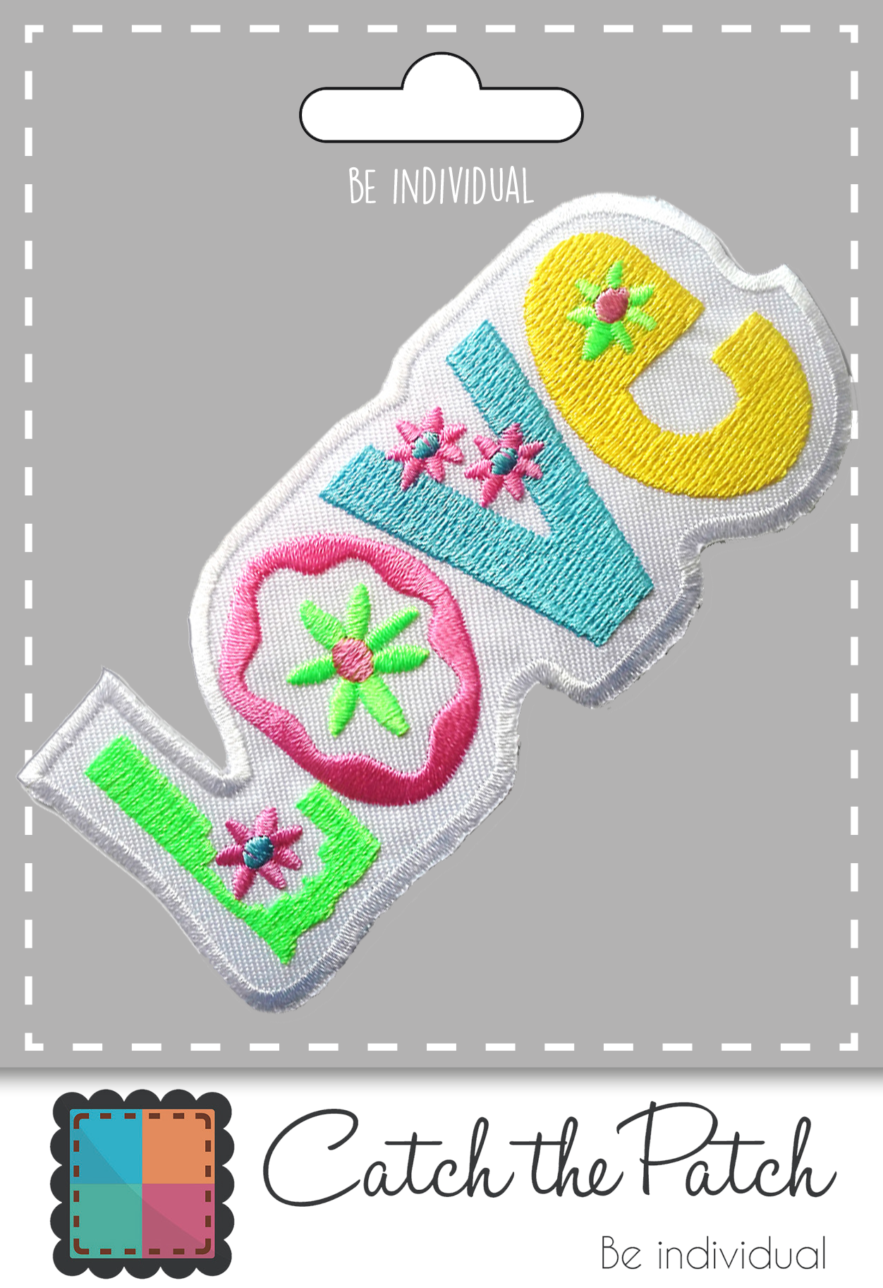 World of Patches - Iron-on Patch/Love Hippie