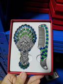 Ole - ZZZ Small Size Peacock Alloy Mirror Set M0412