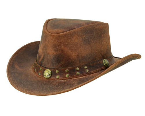 Lesa collection inc - Arizona Leather Hats for Men & Women Cowboy western style