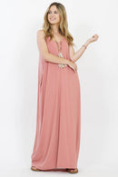 42POPS - `.42pops Maxi Dress w/ adjustable strap & pockets