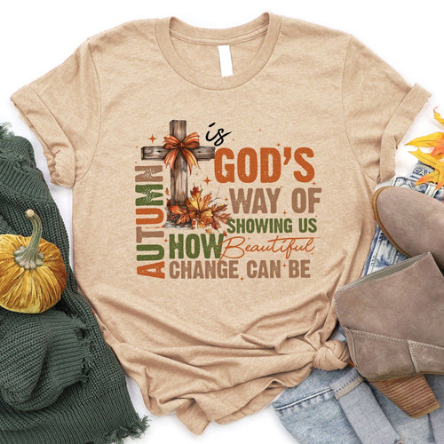 Love in Faith - Autumn is God's Way Tee