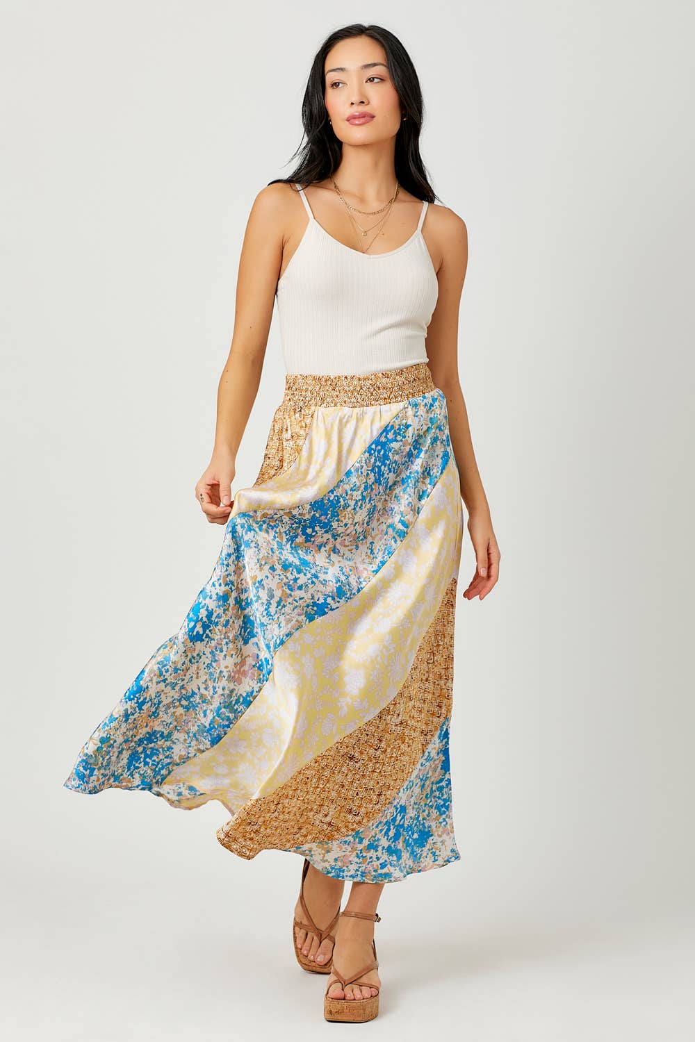 Mystree - 60648 Mixed Print Skirt