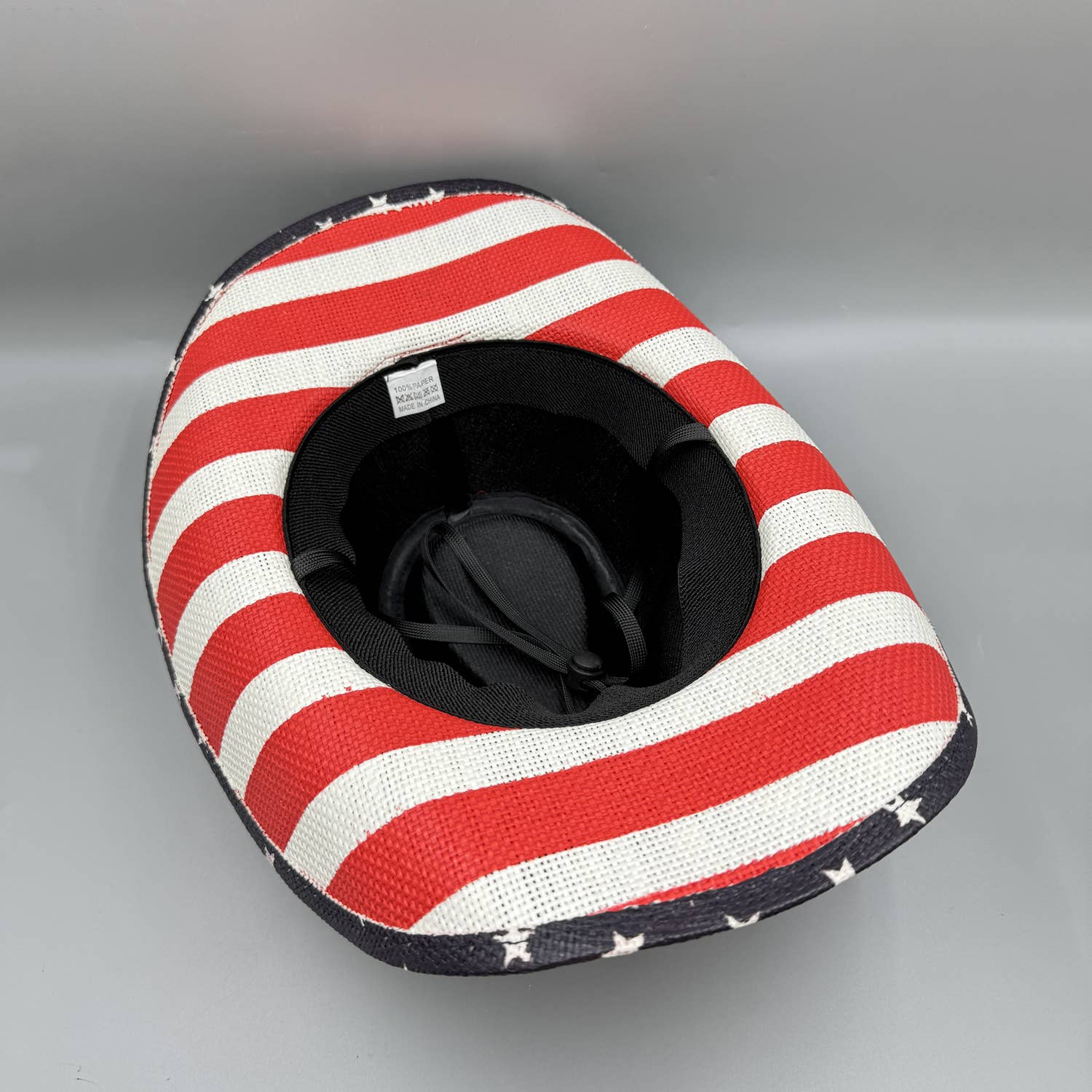 Ole - American Flag Cowboy Straw Hat