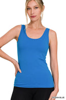 42POPS - ",,..2 Way V-neck/Scoop neck Seamless Tank