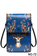 Ole - Deer Printed Crossbody HB0580 - NO.72BL