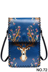 Ole - Deer Printed Crossbody HB0580 - NO.72BL