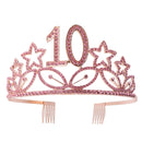 Ole - Birthday Star Rhinestone Crown Headband L3959