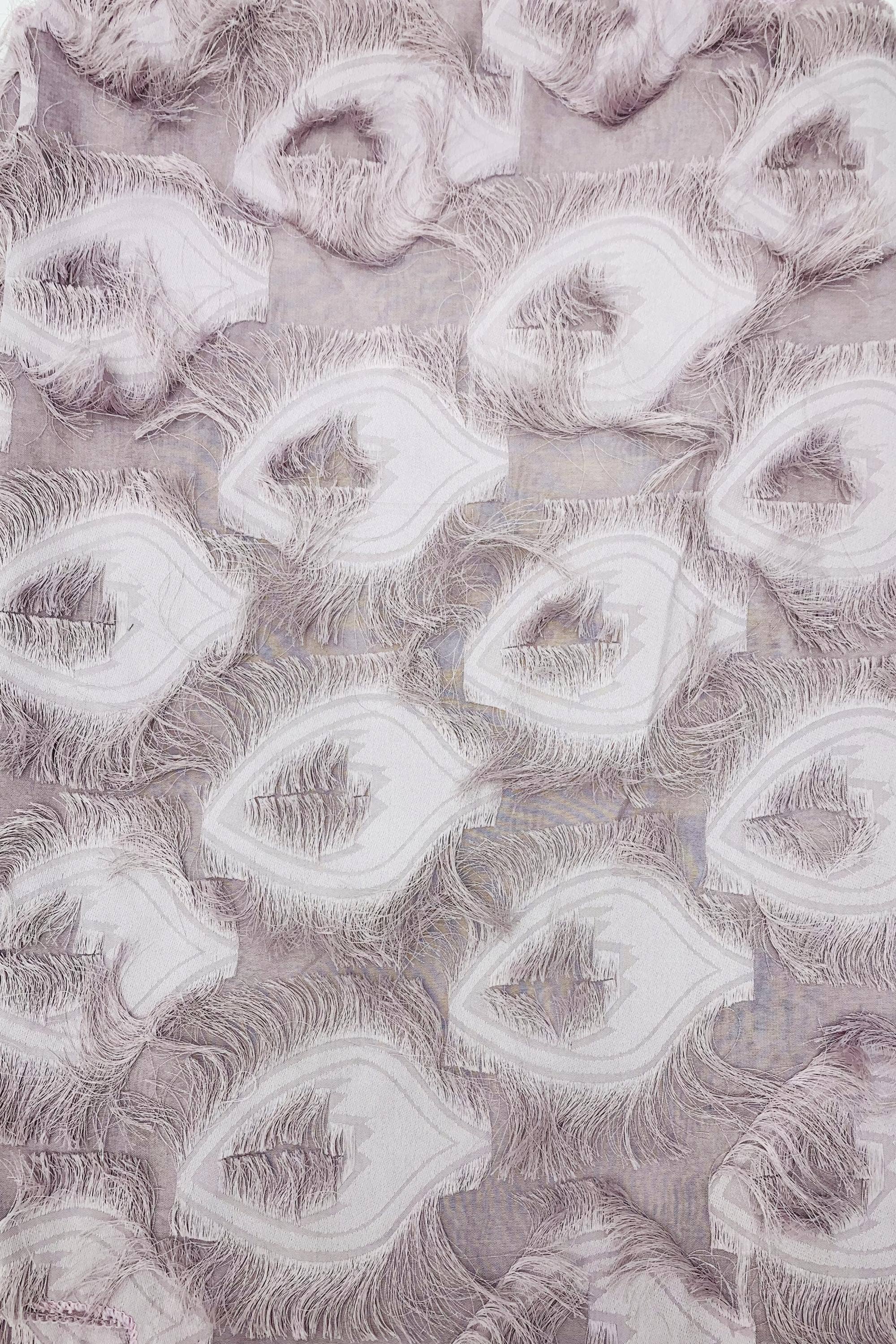 JC Sunny Fashion - 11 Colors-Fringe Feather Detailed Lightweight Eyelash Kimono