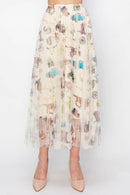 Origami Apparel ~  Lace and Crochet inspired - 610-4034 BG/WILD WEST