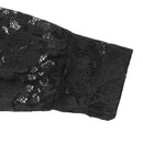 Hope & Sunshine - Lace Black Long Sleeve Top For Women