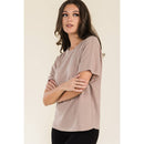 Perseption - VERTICAL YOKE CUFF DOLMAN KNIT SWEATER