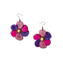 Organic Tagua Jewelry - Rosalia Earrings