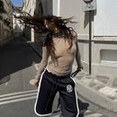 Hope & Sunshine - Sheer Long-Sleeve Slim Fit Top