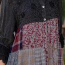 Young Threads - 3/4 Ruffle Sleeves Western Blouse Top (New Color)