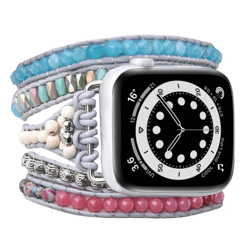 ShopTrendsNow - Earth Healing Energy Apple Watch Wrap Strap