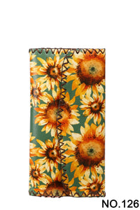 Ole - Sunflower Printed Wallet HB0582 - NO.126
