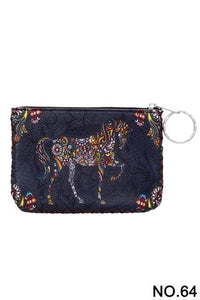 Ole - Horse Printed Coin PurseHB0665 - NO.64