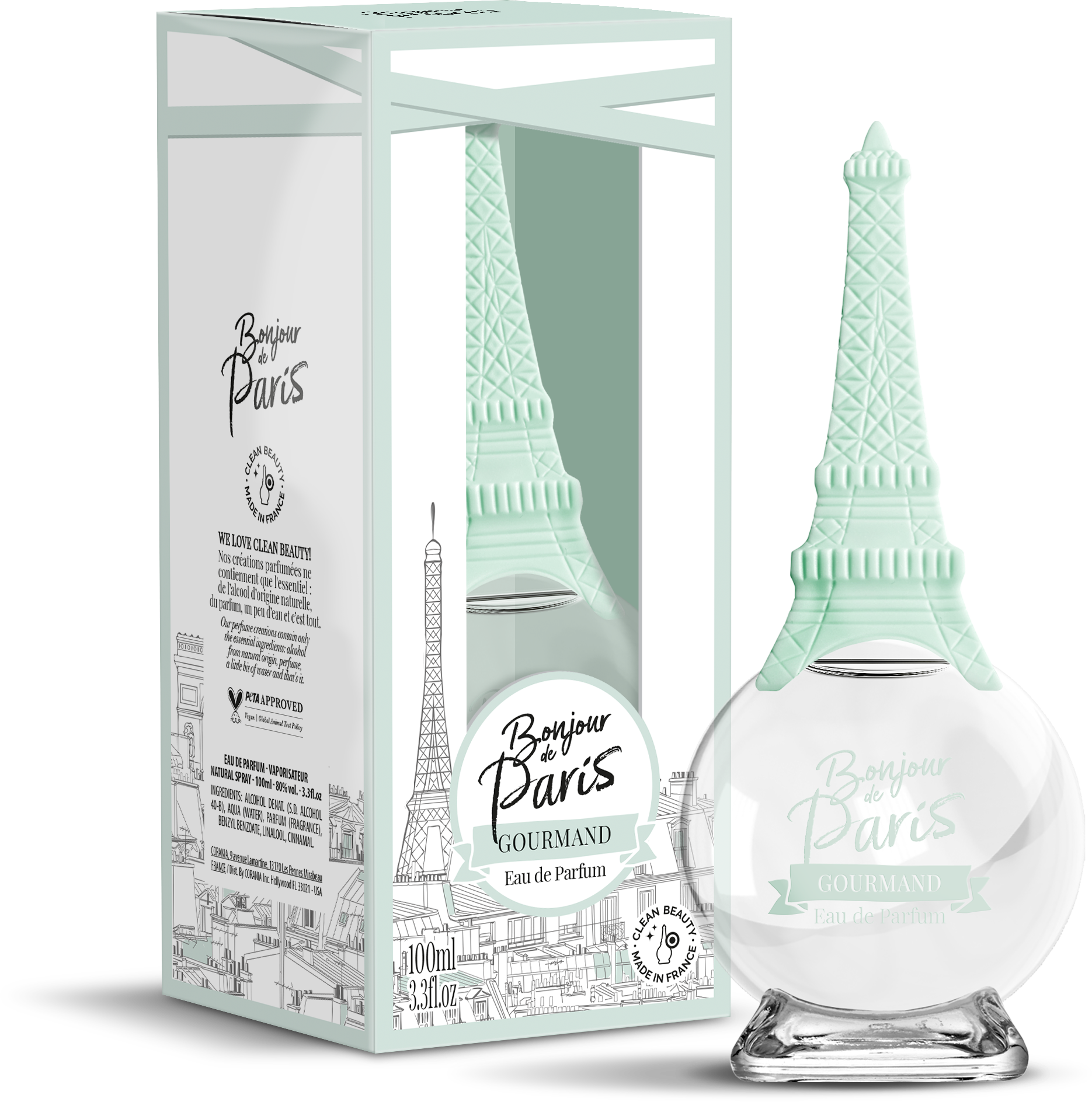 Bonjour de Paris - Eau de Parfum - Gourmet - 3.3 oz (100ml)