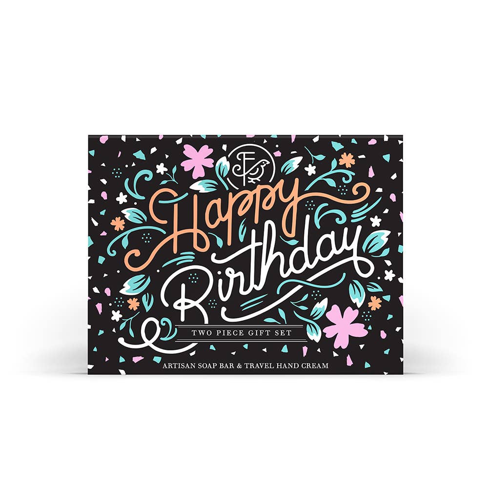 FinchBerry - Happy Birthday - 2 Piece Gift Set
