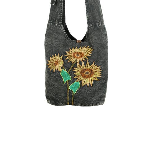 Earth Divas - SUNFLOWER CROSSBODY SLING