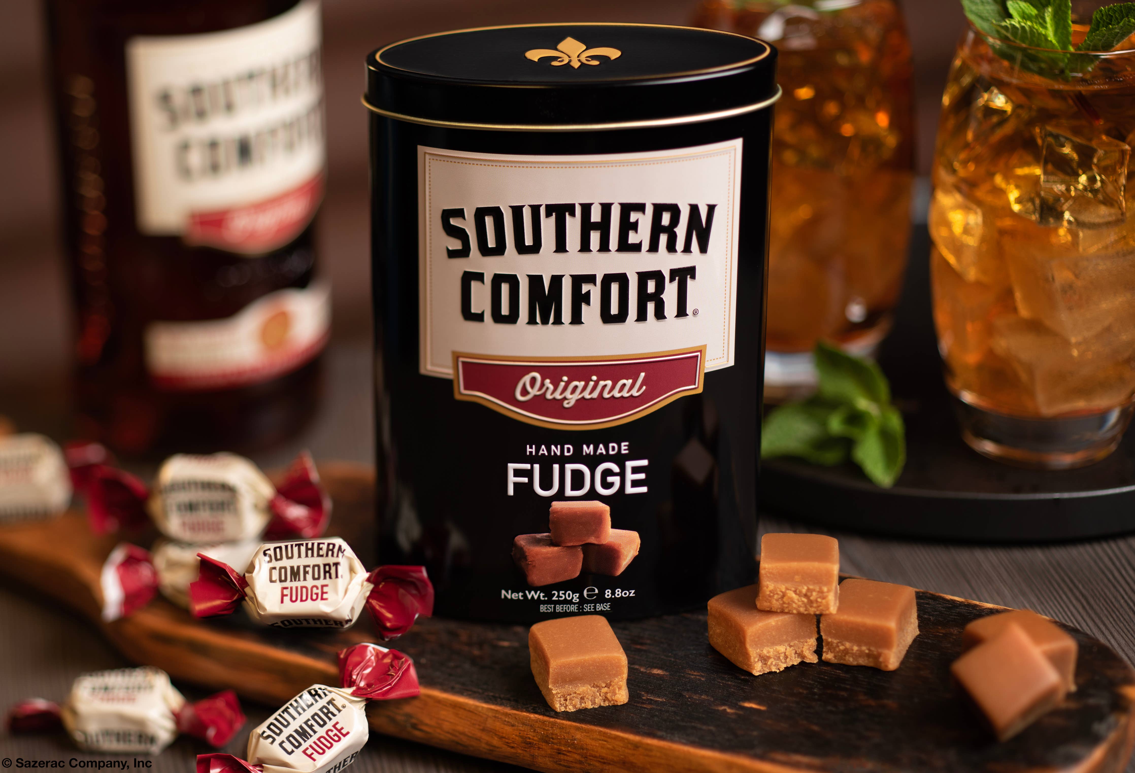 Gardiners Handmade Confectionery - Southern Comfort Whiskey Fudge Tin
