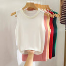 Hope & Sunshine - Beaded Sleeveless Knit Top