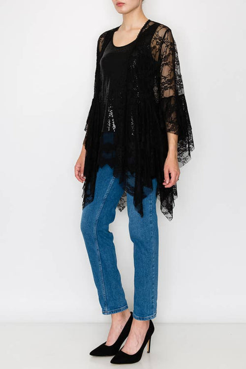 Origami Apparel ~  Lace and Crochet inspired - OLS-4618