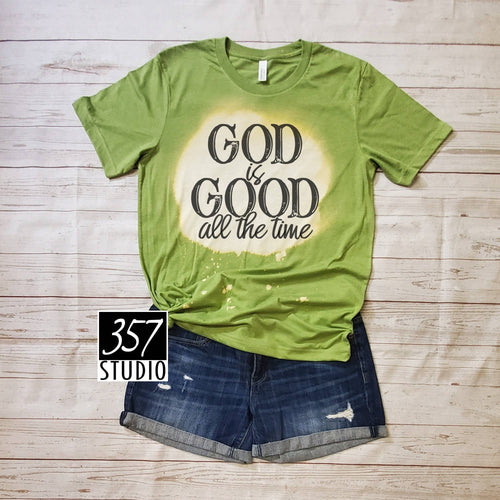 357 Studio - God is Good All The Time-Bleached