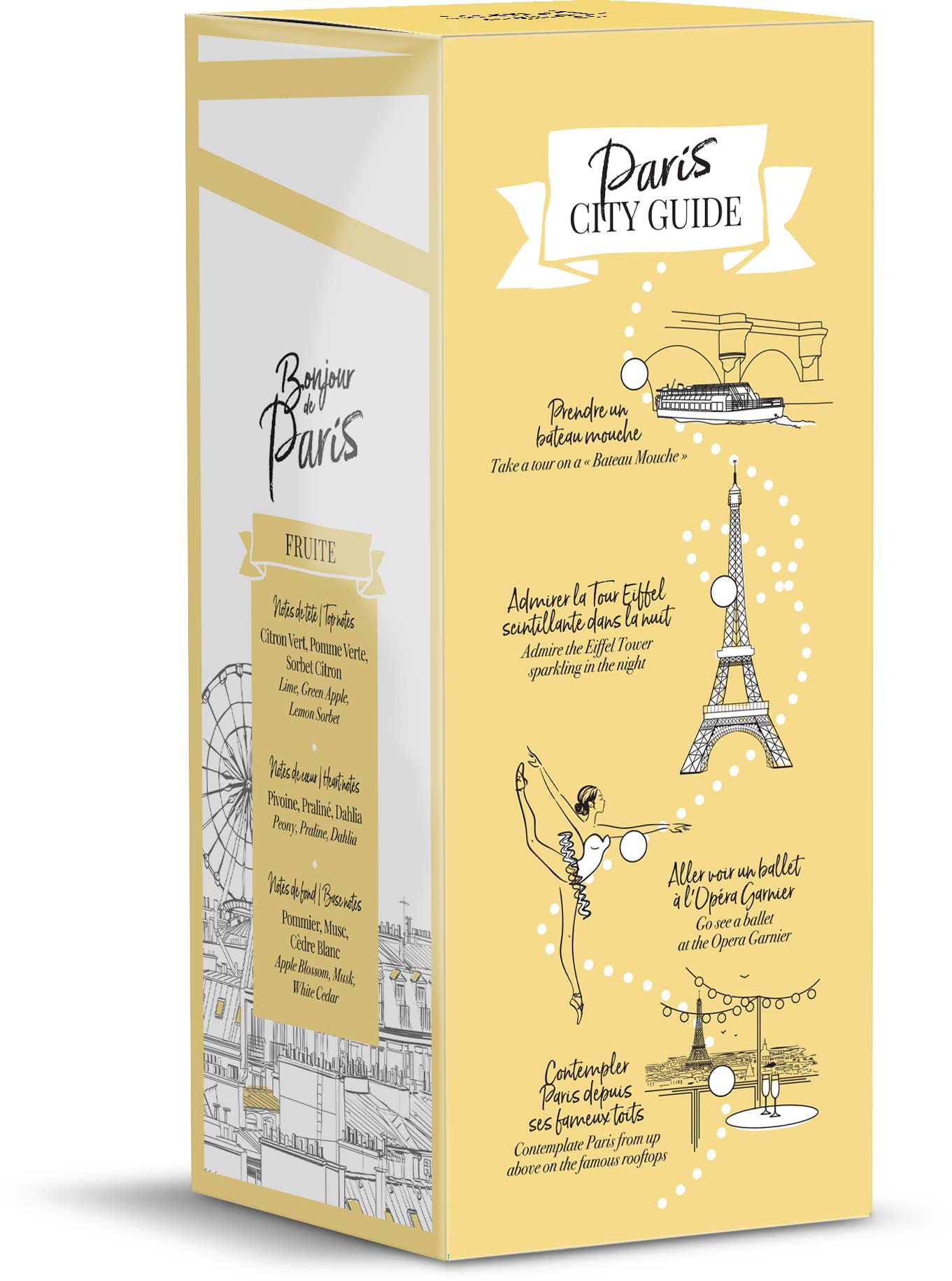 Bonjour de Paris - Distributed by Scents of Europe - Eau de Parfum - Fruity - 3.3 oz (100ml)