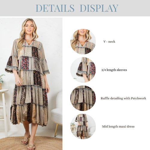 Young Threads - Timeless Long Jhabla Dress - Elegant & Chic (New Color)