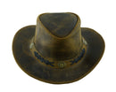 Lesa collection inc - Sahara Leather Hats Western Style for Men and Women shapeabl