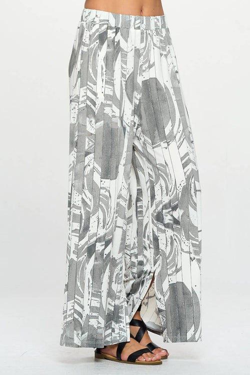 Focus Fashion - Soft Stretch Palazzo Pants - SF213P