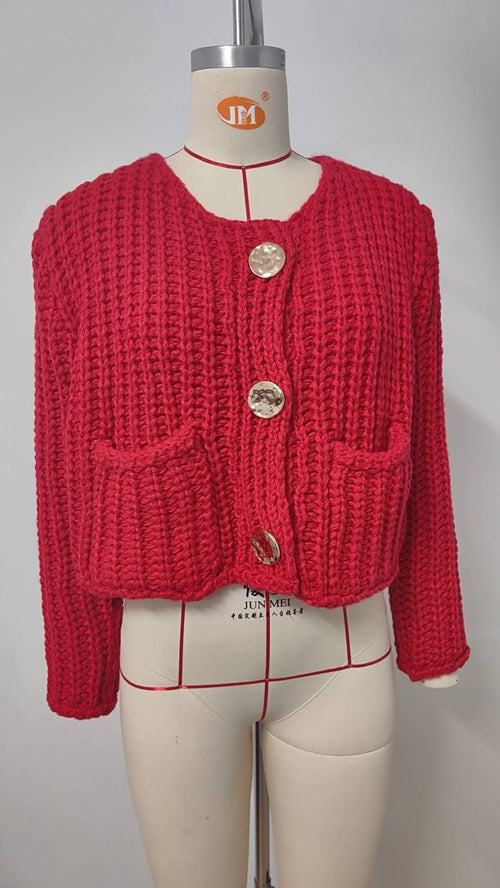 Hope & Sunshine - Chunky Knit Cardigan