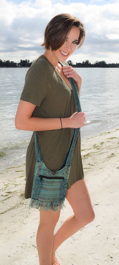 Earth Divas - FRINGED PASSPORT SLINGS