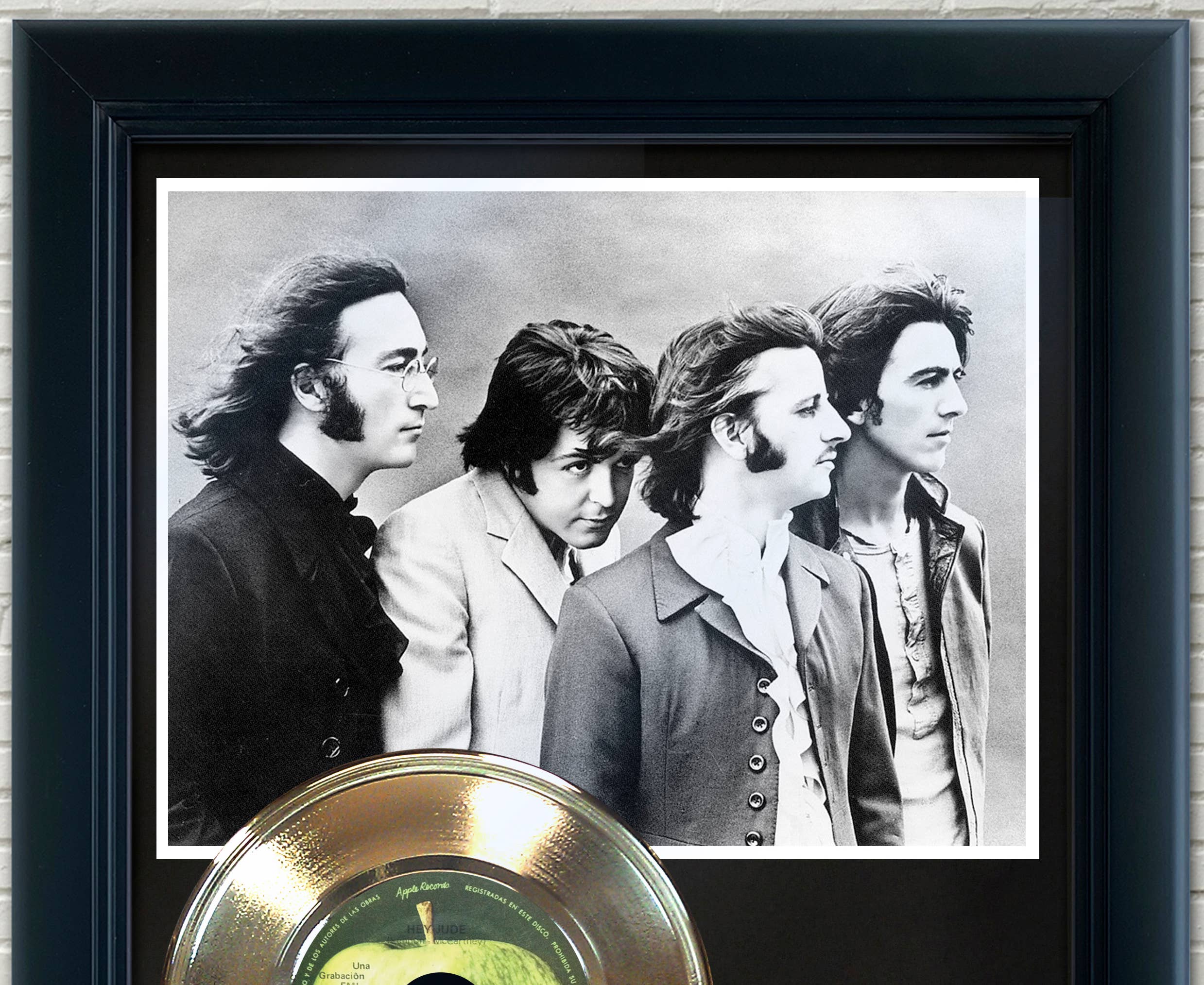 Gold Record Outlet - Beatles "Hey Jude" Framed Record Display