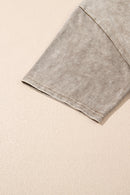 Parchment Mineral Washed Letter Graphic Top