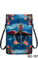 Ole - Sea Turtle Printed Crossbody HB0580 - NO.157