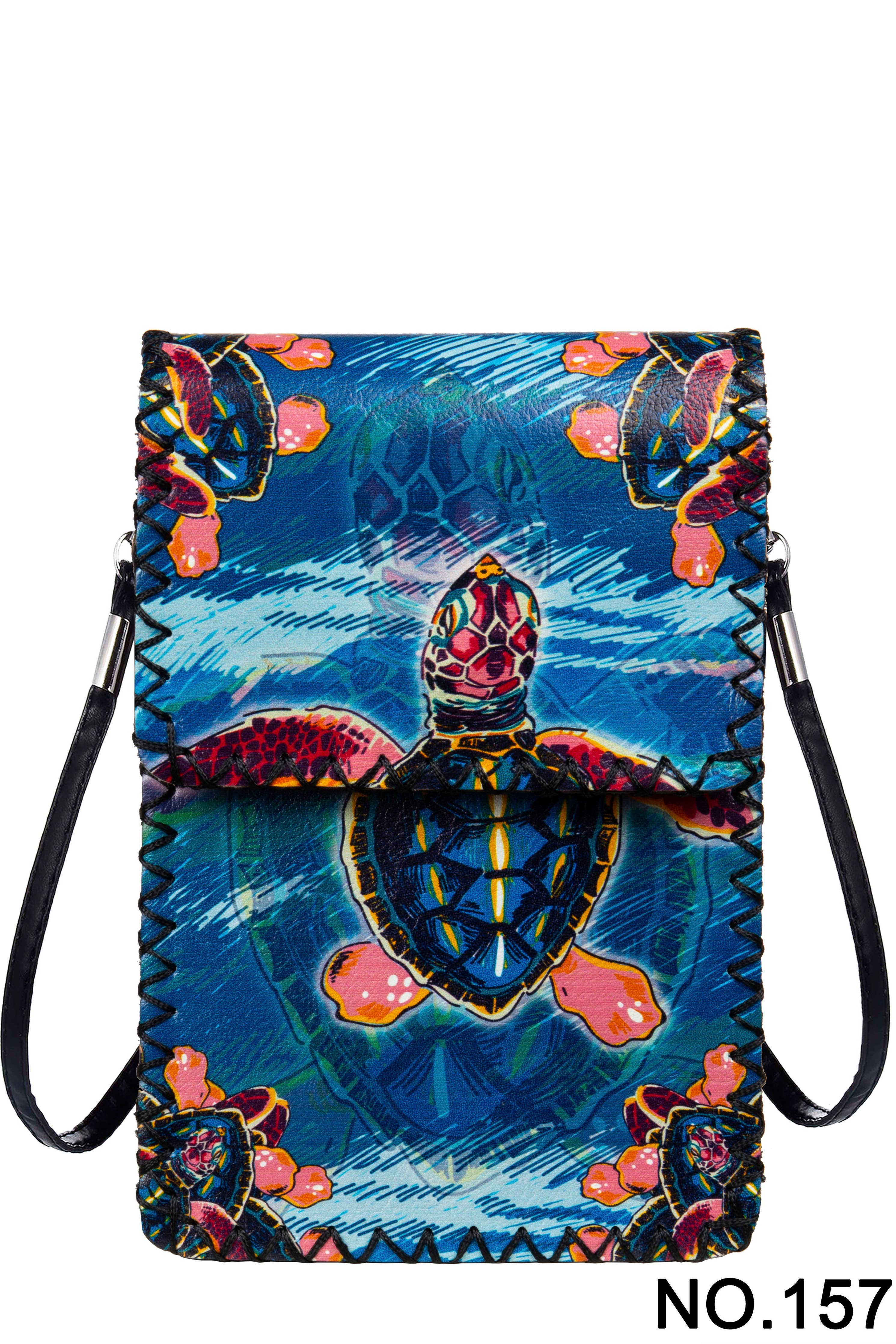 Ole - Sea Turtle Printed Crossbody HB0580 - NO.157