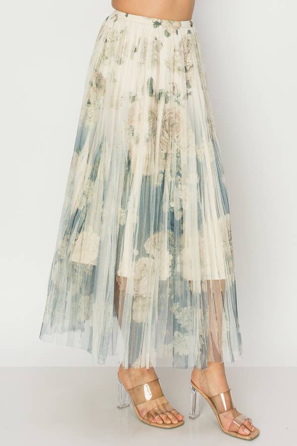 Origami Apparel ~  Lace and Crochet inspired - 610-4034 BG/DD NAVY FL