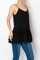 Origami Apparel ~  Lace and Crochet inspired - 501-T14 BK