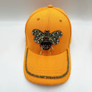 Ole - Bee Seed Bead Rhinestone Cap C0798